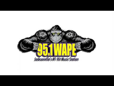 95.1 WAPE-FM Legal ID 4/18/22 11PM EST + Jingles (Jacksonville, Florida)