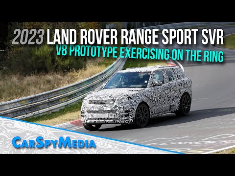 2023 Range Rover Sport SVR Is Out for Super SUV Blood - autoevolution