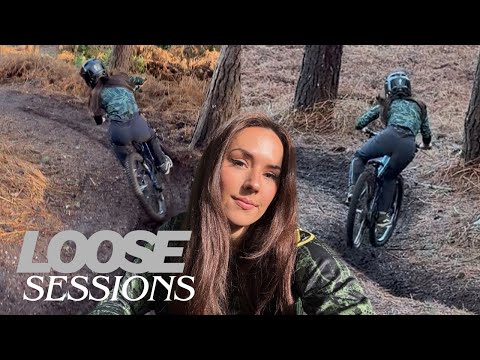 LOAM LAPS AT MY LOCAL TRAILS + LEARNING TO CORNER 