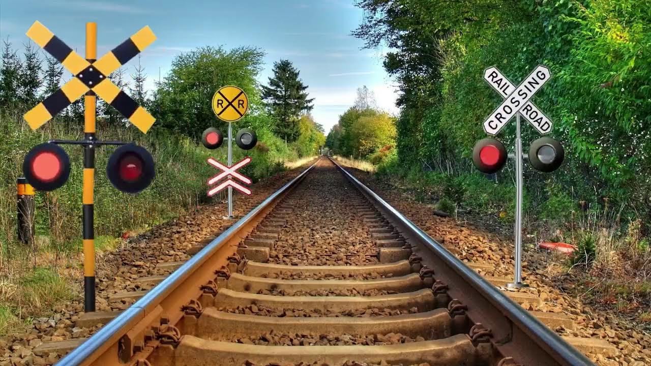 【踏切アニメ】ふみきりカンカンの日常 6392 ♪ Railroad crossing daily life 6392 ♫