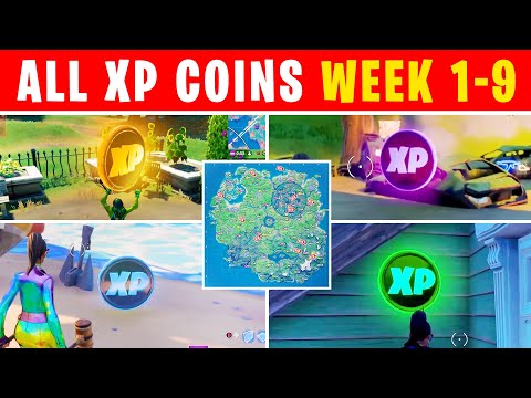 *NEW* ALL XP COINS (WEEK 1-9)