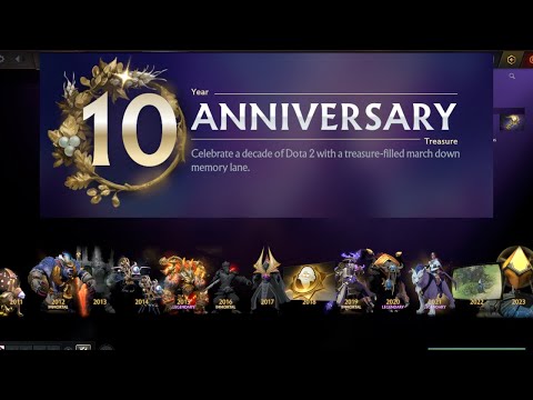 13 NEW TREASURES || 10-YEAR ANNIVERSARY CELEBRATION OF DOTA 2