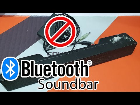 DIY Bluetooth soundbar!!! I turned an old Dell soundbar into a Bluetooth speaker!