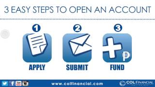 How to Open an Account in COL Financial