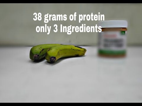 Banana peanut protein ice cream (recipe) #highprotein #healthydessert