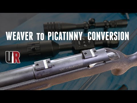 Converting Weaver Bases to Accept Picatinny Scope Rings: Quick Milling Machine Project