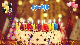 SAJID Birthday Song – Happy Birthday to You
