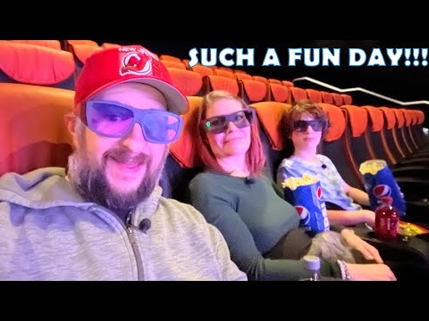 We Watched A Movie In IMAX 3-D | Day In The Life Vlog