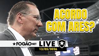 FOGÃONET LIVE: TEXTOR AFIRMA TER ACORDO COM ARES | BOTAFOGO DIZ QUE NÃO VAI RECUAR COM LYON