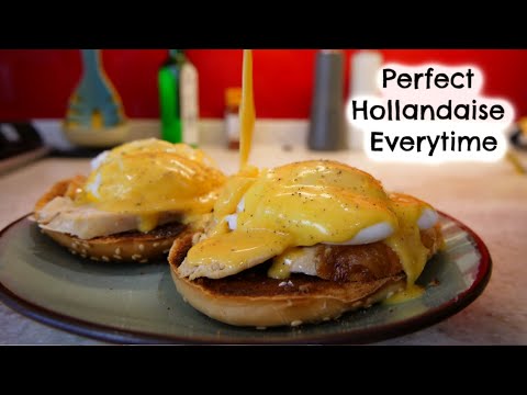HOW TO MAKE HOLLANDAISE SAUCE | QUICK & EASY EGGS BENEDICT | KERRY WHELPDALE