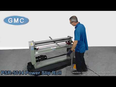 GMC MACHINE TOOLS PSR-5014-1PH Power Slip Rolls | Sierra Victor Industries (1)
