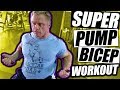 Super Pump Bicep 💪 Workout | With Hypertrophy Coach
