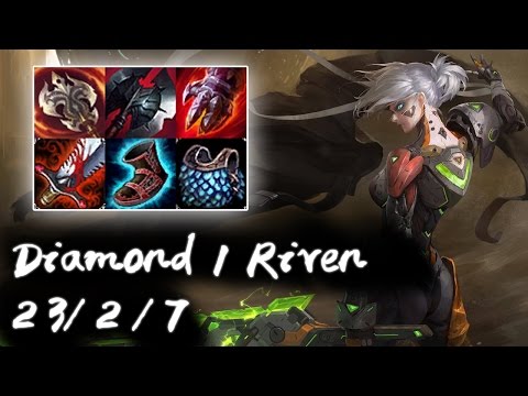 Korea Diamond 1 Riven Top vs Rumble | What a beast |  Korea High Elo Replays
