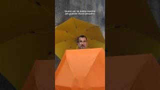 O menor guarda chuva do mundo #shorts
