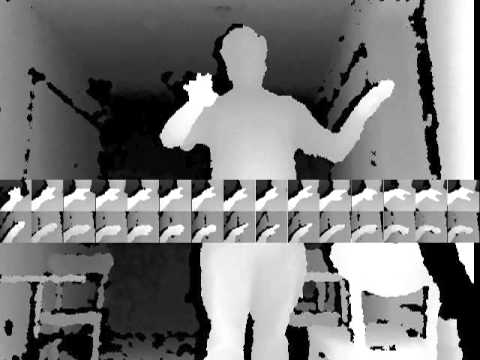 Kinect/3d camera/OpenNI interactive graphics sample