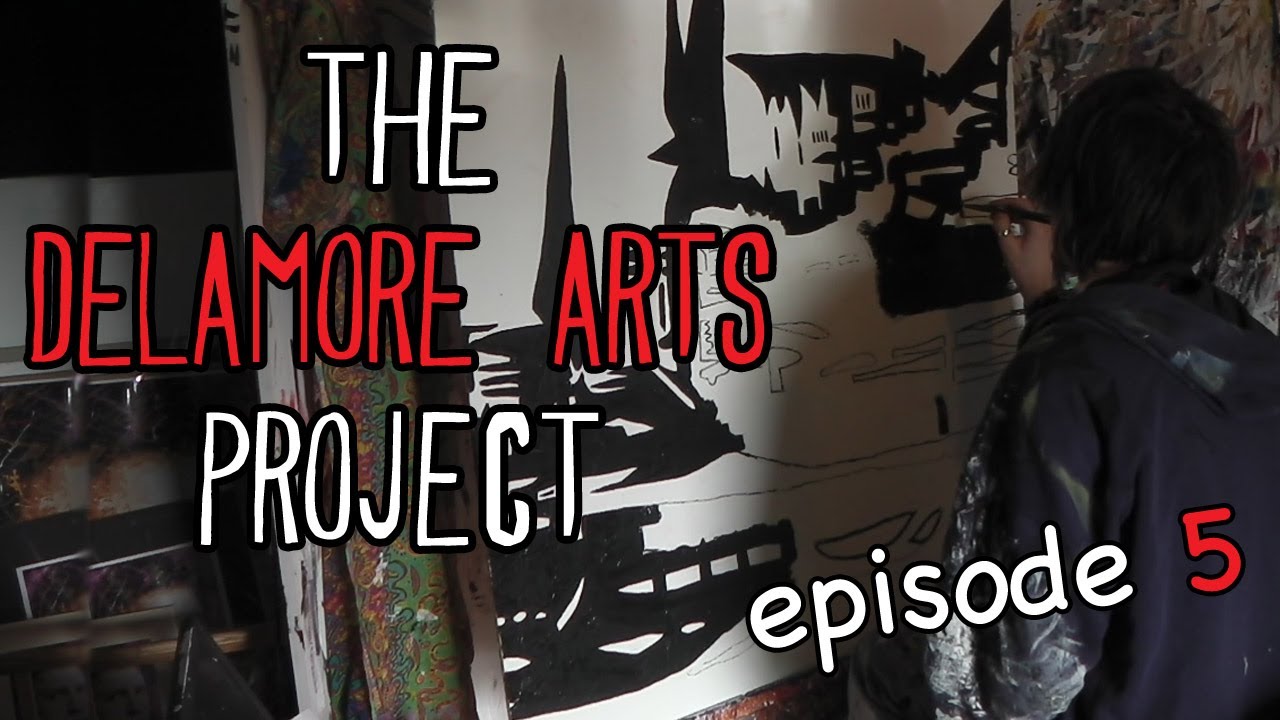 Love War Installation 5 05 - THE DELAMORE ARTS PROJECT - Ep 05 'Paint' - Art Installation