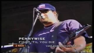 Pennywise - Fight Till You Die Live {Warped Tour 99&#39;}