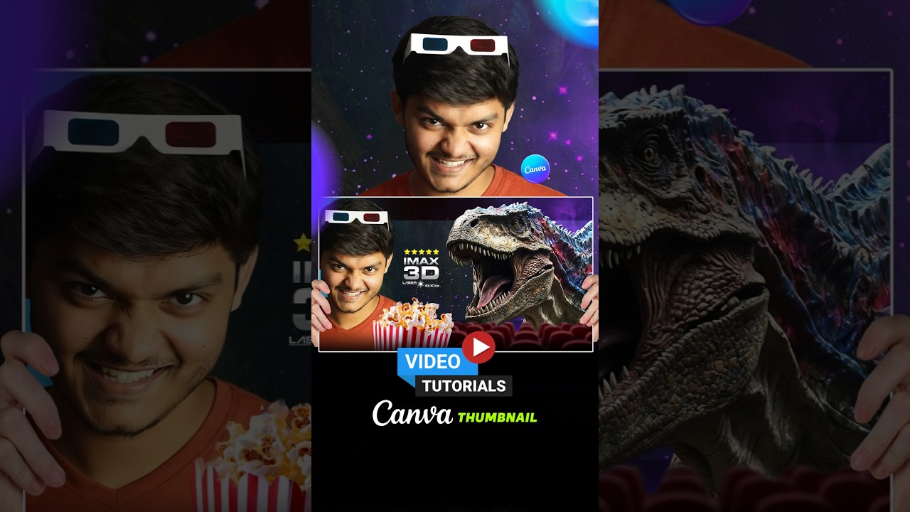 Canva Thumbnail Design 🔥 Watch Full Tutorial