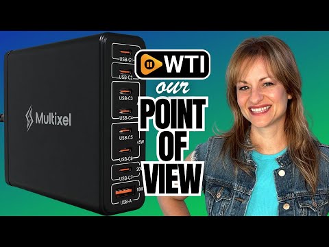 Upgraded 240W 8 Ports GaN Charger - WTI product video review