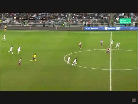 The Red card which helped Real Madrid win the Spanish Super Cup 2020