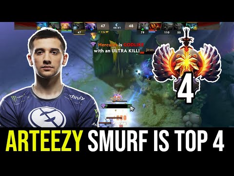 ARTEEZY SMURF Rank Calibrated. NA Top 4.