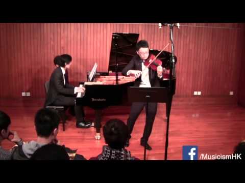 Brahms Violin Sonata No.3 in D minor, OP.108 - Charles, LAM Yat Fung & Patrick, LAM Hei