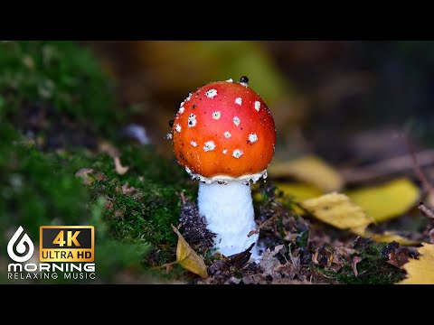4K HDR Enchanted Forest - Deep Focus - Music For Studying, Concentration and Work