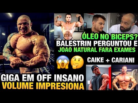 GIGA ENORME - BALESTRIN PEDE EXAMES A JOÃO NATURAL - CARIANI E CAIKE MOSTRAM O SHAPE e mais