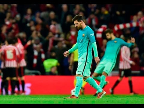 RESUMEN | Athletic Club (2-1) FC Barcelona | Copa Del Rey 2016/17 | Octavos de Final • Ida