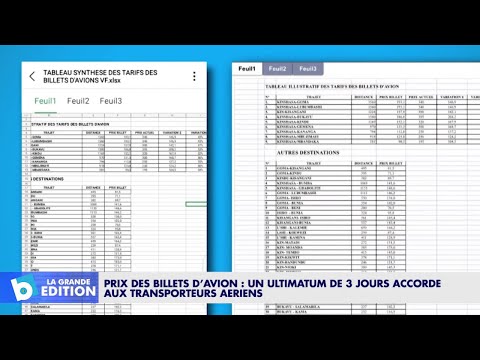 Airline ticket prices: Airlines given a 3-day ultimatum