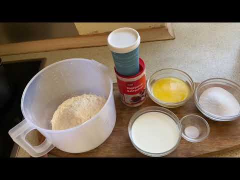 Eggless vannila sponge cake