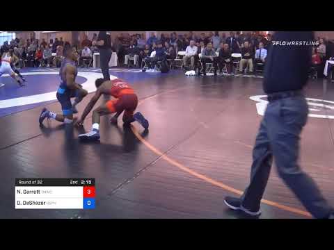 57 Kg Prelims Nahshon Garrett Titan Mercury Wrestling Club Vs Daniel DeShazer Gopher Wrestling Clu