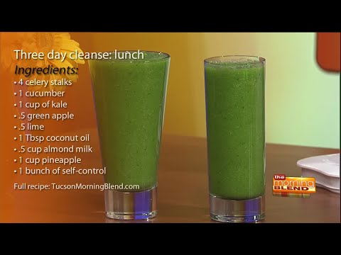Tina and Krystal start a 3 day cleanse