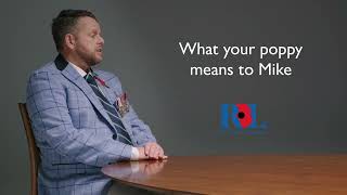 What Your Poppy Means To Mike | Support the Royal British Legion's Poppy Appeal