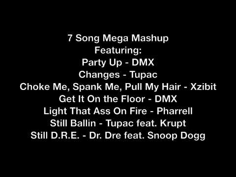 7 Song Party Up Mega Mashup!  DMX vs. TuPac vs. Xzibit vs. Busta Rhymes vs. Dr. Dre vs. Snoop Dogg