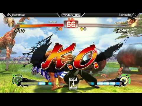 USF4Revival Tourney at HS6 - Round 2 winners - [IND]Boltstrike (Gen) vs [RDE]Edinbulba Honda