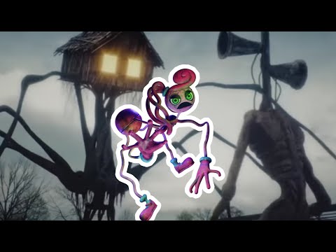 GERÇEK HAYATTA MOMMY LONG LEGS VE SİREN KAFA KARŞIKARŞIYA GELDİLER..#sirenkafa #mommylonglegs