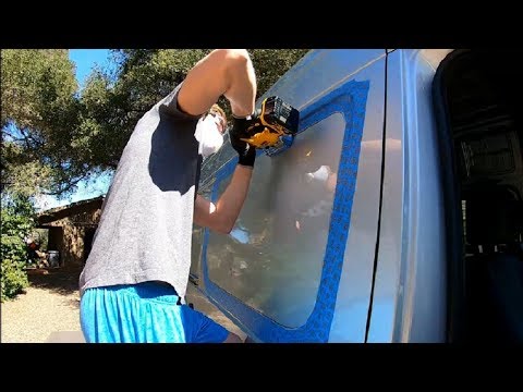 How To Install CR Laurence Windows Onto Your Van!! #vanlife
