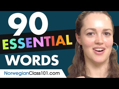 90 Norwegian Words You'll Hear in Conversations!