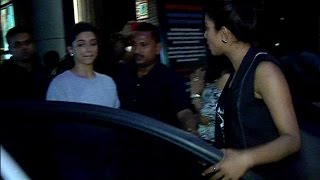 Priyanka Chopra, Deepika Padukone & Others At Dil Dhadakne Do Yash Raj Studio Screening