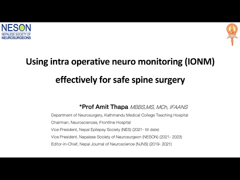 IONM Protocol for Safe Spine Surgery