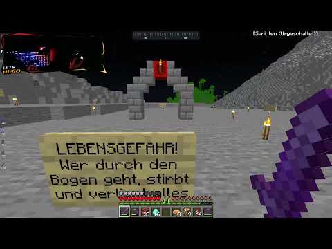 Letshugo traut sich durch den Todesbogen aus Harry Potter in Craft Attack 9