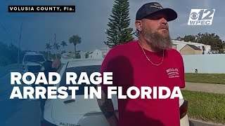 911 call, Body cam video captures Volusia County road rage arrest