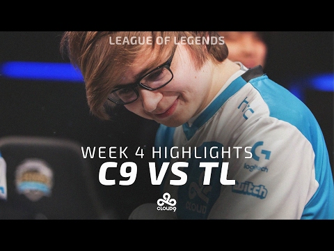 Cloud9 LoL - LCS Week 4 | Cloud9 vs Team Liquid Highlights (2017)