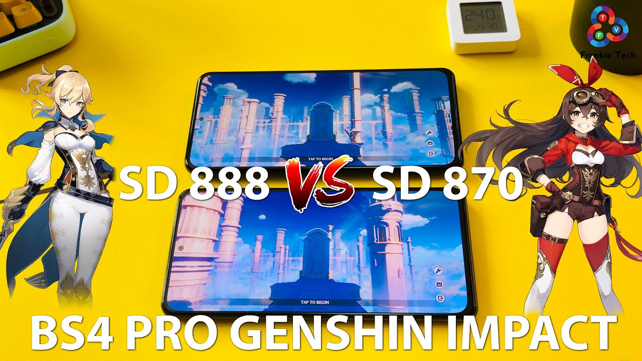 Black Shark 4 Pro vs POCO F3 GENSHIN IMPACT