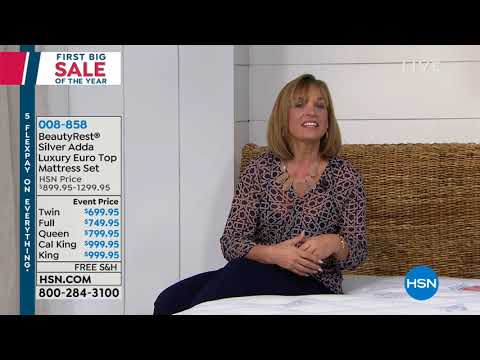 HSN | Beautyrest Mattresses 01.21.2019 - 02 PM