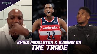 The TRADE: Khris Middleton and Giannis Antetokounmpo REACT