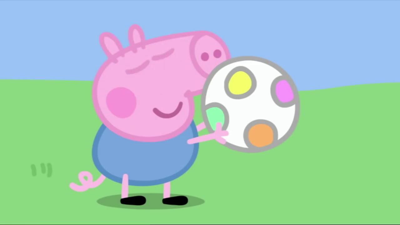 Peppa Pig S01 E08 : Piggy i midten (Tysk)