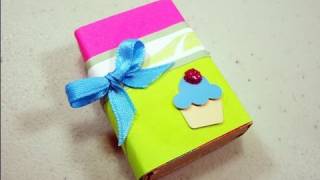 How to make a gift box from a matchbox - EP