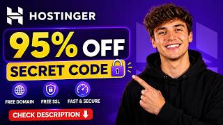 Hostinger Coupon Code 2026: Get Up to 85% OFF + Free Domain | Shared Hosting Review